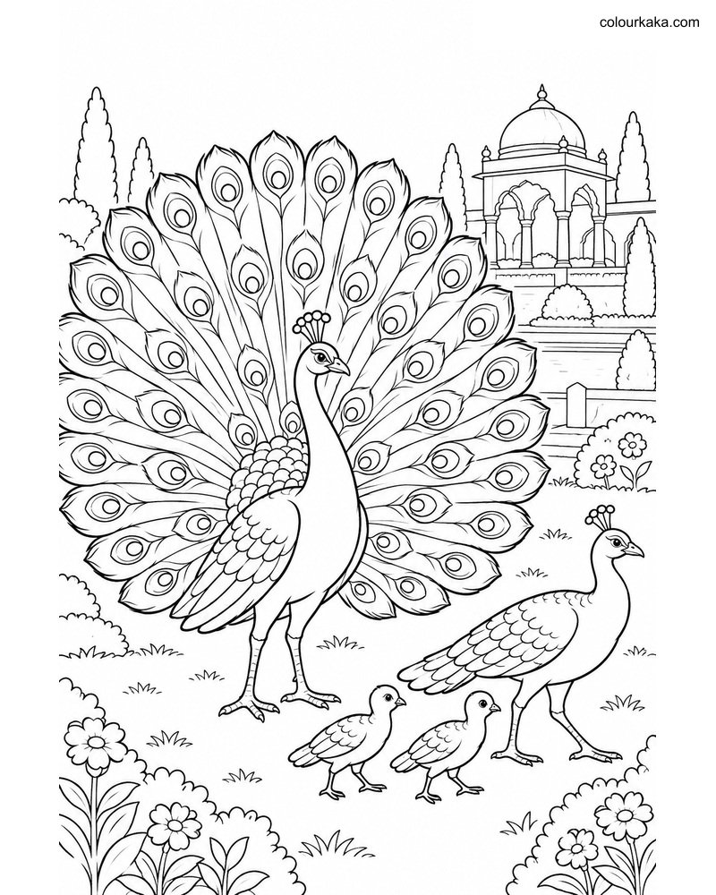 Indian Peafowl Family Page thumbnail