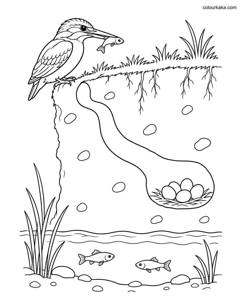 Kingfisher Burrow Nest Page thumbnail